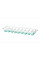 Форма для льда с крышкой ARDESTO Fresh Stick, 27х9.5х3.8см, силикон, пластик, голубой
