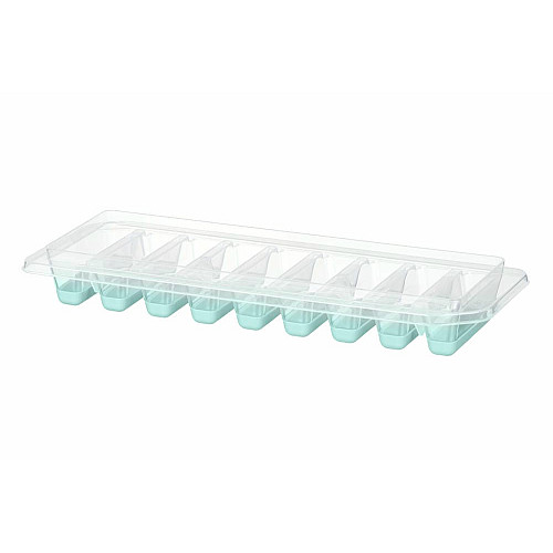 Форма для льда с крышкой ARDESTO Fresh Stick, 27х9.5х3.8см, силикон, пластик, голубой