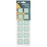 Форма для льоду з кришкою ARDESTO Fresh, 26х9.5х3.5см, силікон, пластик, зелений