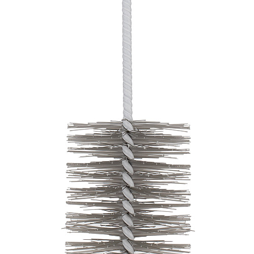 Щітка для миття пляшок з губкою ARDESTO Solid 34х5см, пластик, блакитний