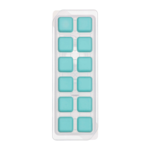 Форма для льоду з кришкою ARDESTO Fresh, 26х9.5х3.5см, силікон, пластик, синій
