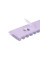 Форма для льоду з кришкою ARDESTO Fresh Stick, 27х9.5х3.8см, силікон, пластик, ліловий