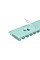 Форма для льда с крышкой ARDESTO Fresh Stick, 27х9.5х3.8см, силикон, пластик, голубой