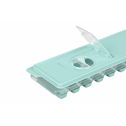 Форма для льда с крышкой ARDESTO Fresh Stick, 27х9.5х3.8см, силикон, пластик, голубой