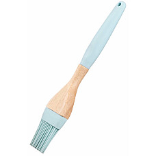 Пензлик ARDESTO Tasty Baking, 24см, силікон, дерево, блакитний