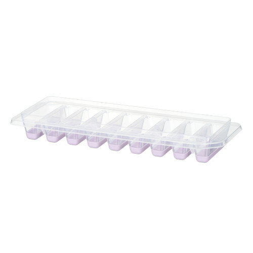 Форма для льоду з кришкою ARDESTO Fresh Stick, 27х9.5х3.8см, силікон, пластик, ліловий