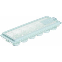 Форма для льда с крышкой ARDESTO Fresh Cylinder, 27х9.5х3.8см, силикон, пластик, голубой