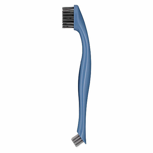 Щітка для миття посуду 2 в 1 ARDESTO Solid 27х6см, пластик, блакитний