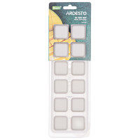 Форма для льоду з кришкою ARDESTO Fresh, 26х9.5х3.5см, силікон, пластик, бежевий