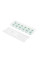 Форма для льоду з кришкою ARDESTO Fresh, 26х9.5х3.5см, силікон, пластик, зелений