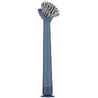 Щітка для миття посуду ARDESTO Solid 28.4х6.5х6см, пластик, блакитний