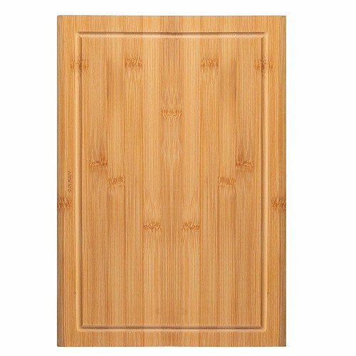 Дошка кухонна з жолобом ARDESTO Midori, 40х28х1.5см, бамбук
