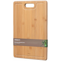 Доска кухонная с желобом ARDESTO Midori, 40х30х1.5см, бамбук