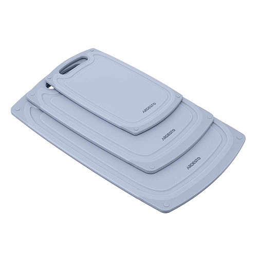 Дошка кухонна ARDESTO Gemini, 33х20х0.85см, пластик, сірий