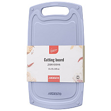 Дошка кухонна ARDESTO Gemini, 33х20х0.85см, пластик, сірий