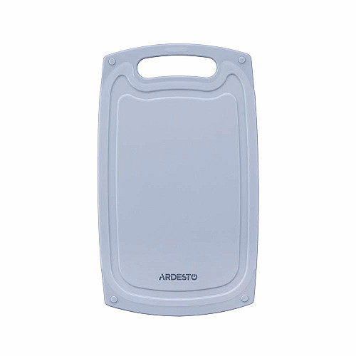 Дошка кухонна ARDESTO Gemini, 40х24.5х0.9см, пластик, сірий