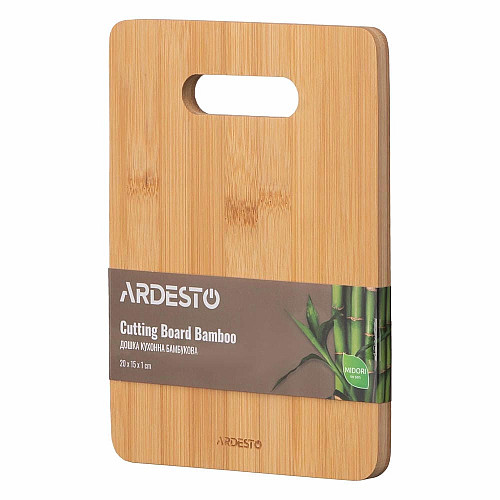 Дошка кухонна ARDESTO Midori, 20х15х1см, бамбук