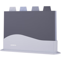 Набір дошок кухонних на підставці ARDESTO Fresh, 4шт, 23.8x33.8x7см, пластик