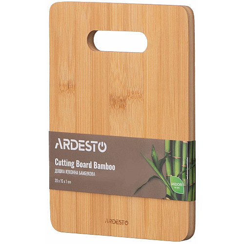 Дошка кухонна ARDESTO Midori, 20х15х1см, бамбук