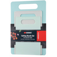 Набор кухонных досок ARDESTO Gemini Gourmet, 3 шт, 25х17.6см, 28.8х19.6см, 35.2х24.8см, пластик