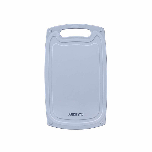 Доска кухонная ARDESTO Gemini, 25х15х0.8см, пластик, серый