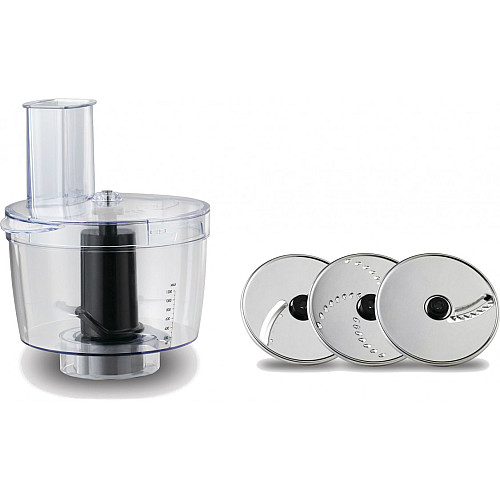 Кухонна машина Tefal Masterchef Grande 1500Вт, чаша-метал, корпус-метал, насадок-6, метал