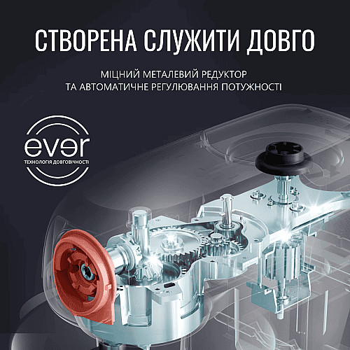 Кухонная машина Tefal Bake Partner 1100Вт, чаша-металл, корпус-пластик, насадок-6, черный