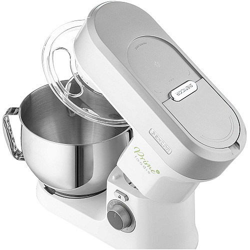Кухонна машина Sencor 1200Вт, чаша-метал, корпус-пластик, насадок-19, білий