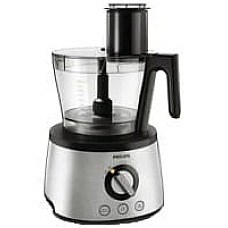 Кухонна машина Philips Avance Collection 1300Вт, чаша-пластик, корпус-метал, насадок-12, метал-чорний