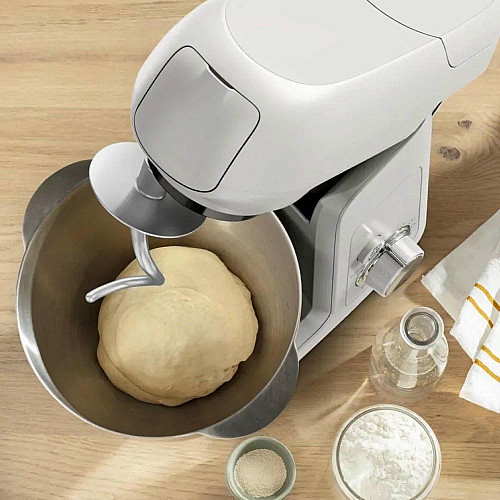 Кухонная машина Tefal Bake Partner 1100Вт, чаша-металл, корпус-пластик, насадок-8, белый