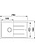 Мойка кухонная Franke Basis, фрагранит, прямоугольник, с крылом, 780х500х200мм, чаша – 1, накладная, BFG 611-78, оникс