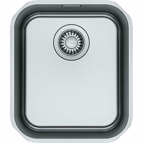 Мойка кухонная Franke Smart, нерж.сталь, прямоугольник, без крыла, 341х401мм, чаша – 1, монтаж под столешницу, SRX 110-34, нерж полиров.