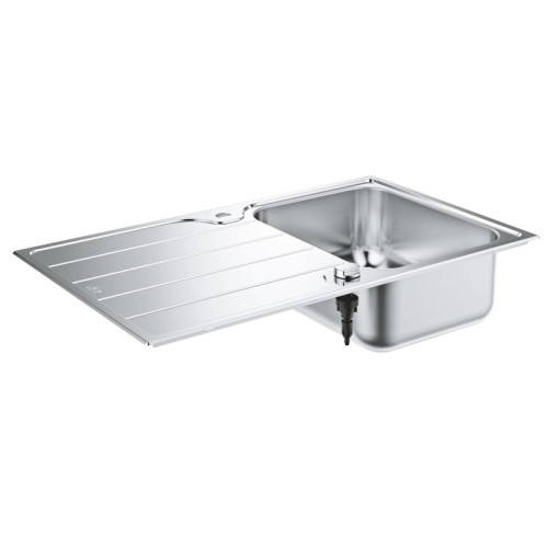 Мийка кухонна Grohe K500 прямокут., з крилом, 1000x500x200мм, врізна, нержавіюча сталь