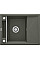Мойка кухонная Deante Magnetic, гранит, прямоугольная, с крылом, 640х500х219мм, чаша - 1, врезная, антрацит
