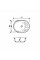 Набір кухонний Adamant Ovum, штучний камінь, овальна, з крилом, 615х495х200мм, чаша - 1, врізна, сірий + змішувач