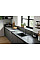 Мойка кухонная Hansgrohe S52, гранит, прямоугольник, без крыла, 550х490х190мм, чаша – 1, врезная, S520-F510, черный графит