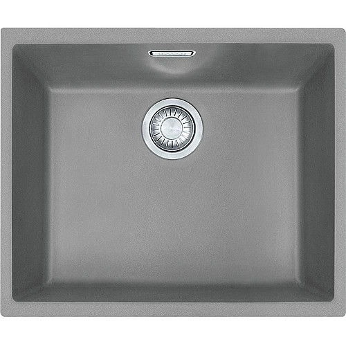 Кухонна мийка Franke Sirius, тектонайт, врізна, без крила, чаша-1, 525х440х200, SID 110-50, сірий