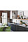 Мойка кухонная Deante Magnetic, гранит, прямоугольная, с крылом, 820х500х219мм, чаша - 1, накладная, антрацит