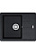 Мойка кухонная Franke Basis, фрагранит, прямоугольник, с крылом, 620х500х200мм, чаша – 1, накладная, BFG 611-62, оникс