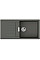 Мойка кухонная Hansgrohe S52, гранит, прямоугольник, с крылом, 980х480х190мм, чаша – 1, врезная, S52-F480, серый камень