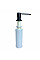 Набор кухонный Adamant Horizon Medium, искусственный камень, прямоугольный, с крылом, 700х500х230мм, чаша - 1, врезная, черный + смеситель и дозатор