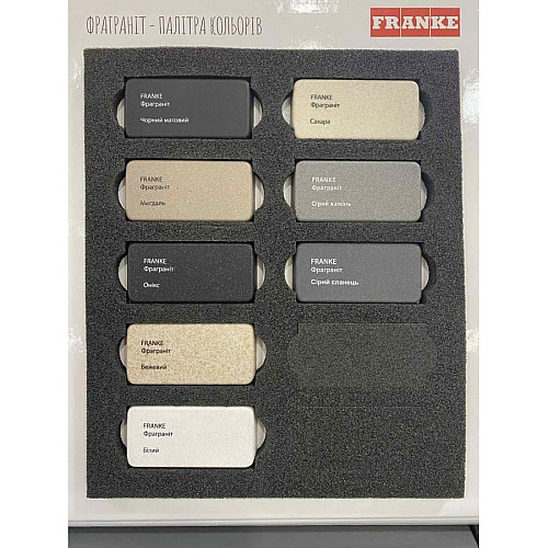 Мойка кухонная Franke Maris, фрагранит, прямоугольник, без крыла, 410х510х200мм, чаша – 1, врезная, MRG 610-37 TL, черный матовый