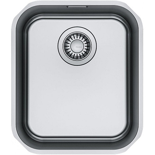 Мойка кухонная Franke Smart, нерж.сталь, прямоугольник, без крыла, 341х401мм, чаша – 1, монтаж под столешницу, SRX 110-34, нерж полиров.