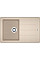 Мойка кухонная Franke Basis, фрагранит, прямоугольник, с крылом, 780х500х200мм, чаша – 1, накладная, BFG 611-78, бежевый