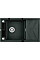 Мойка кухонная Deante Magnetic, гранит, прямоугольник, с крылом, 820х500х219мм, чаша – 1, накладная, металлический графит.