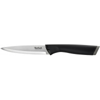 Кухонний ніж універсальний Tefal Comfort, 12см, нержавіюча сталь, пластик, чорний