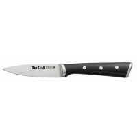 Кухонний ніж для чищення овочів Tefal Ice Force, 9см, нержавіюча сталь, пластик, чорний