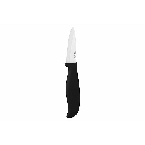 Нож керамический для овощей ARDESTO Fresh, 7.5см, керамика, пластик, черный