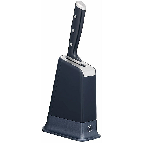 Кухонный нож шеф-повара Tefal EverSharp, 2 предмета, 16.5см, нержавеющая сталь, бакелит, черный