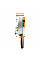 Кухонный нож кухонный Santoku Fiskars Functional Form, 16см, нержавеющая сталь, пластик, черный